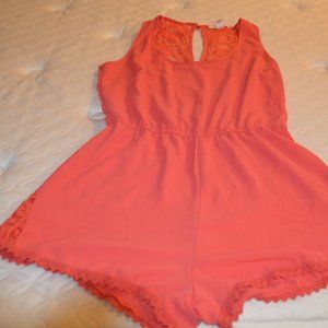 Orange romper